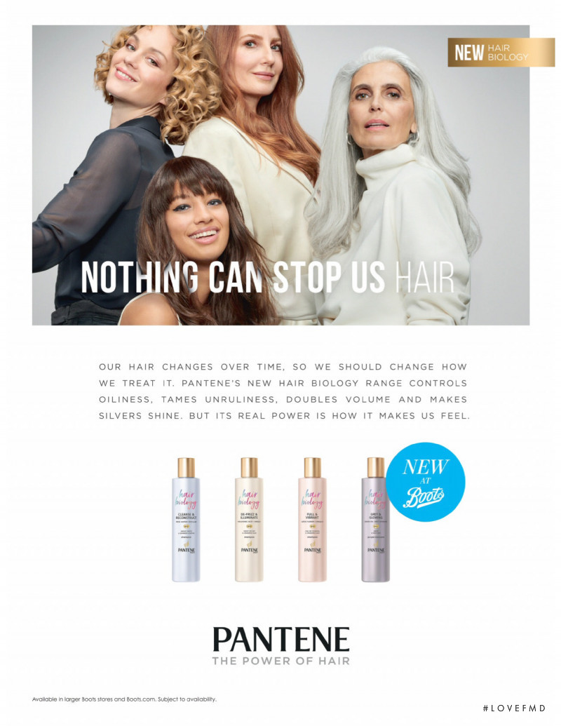 Pantene advertisement for Autumn/Winter 2019