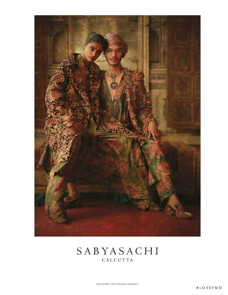 Sabyasachi Mukherjee advertisement for Autumn/Winter 2019