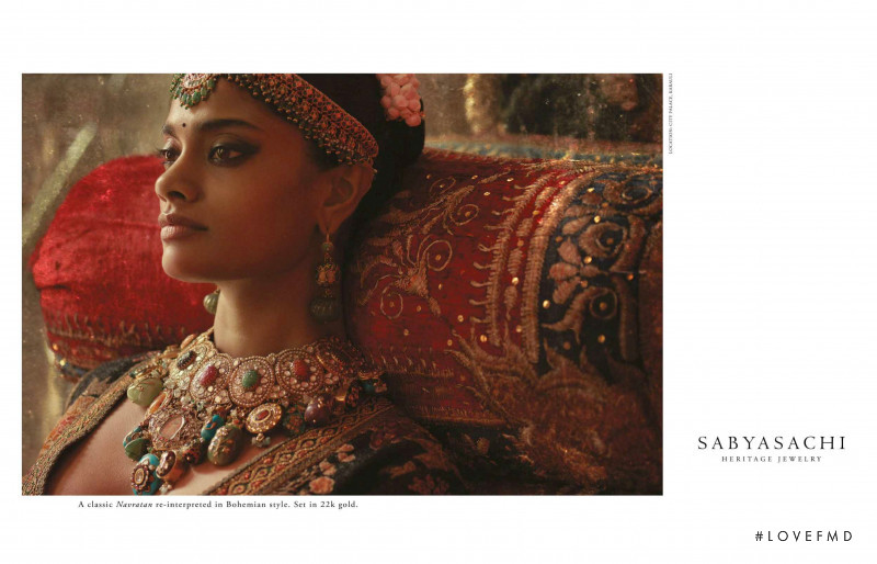 Sabyasachi Mukherjee advertisement for Autumn/Winter 2019