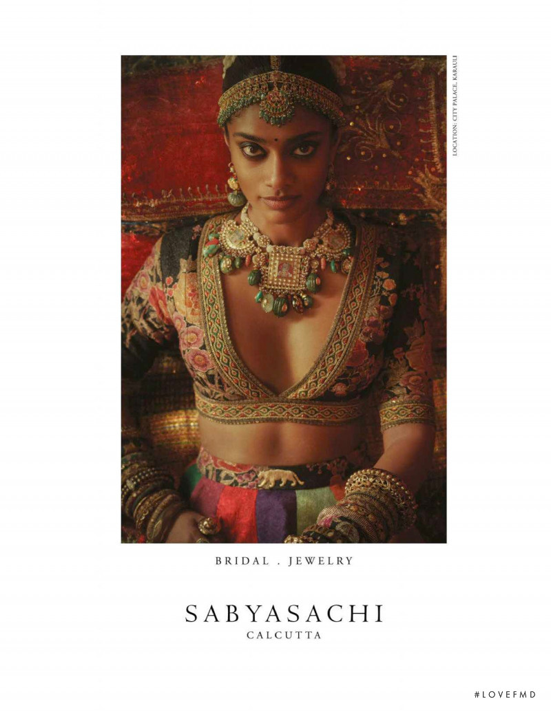 Sabyasachi Mukherjee advertisement for Autumn/Winter 2019