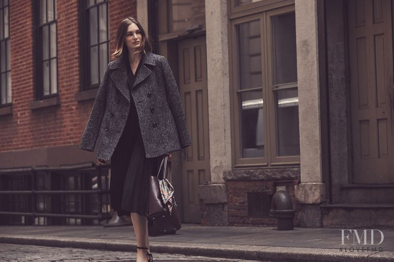 Laura Love featured in  the London Fog London Fog Fall 2018 advertisement for Fall 2018