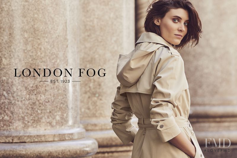 Alison Nix featured in  the London Fog London Fog S/S 2018 advertisement for Spring/Summer 2018
