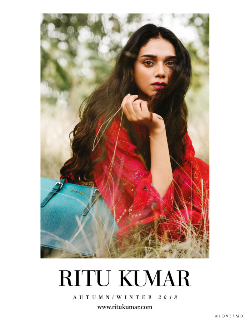 Ritu Kumar Label advertisement for Autumn/Winter 2018