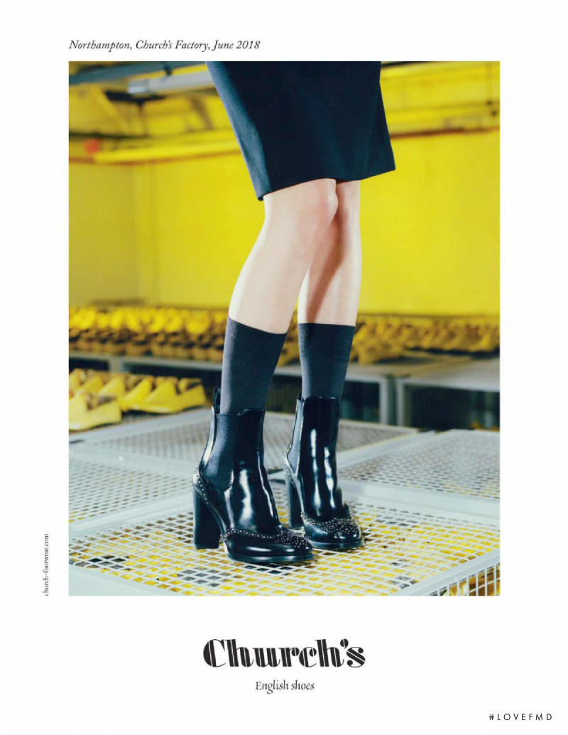 Church’s English Shoes advertisement for Autumn/Winter 2018