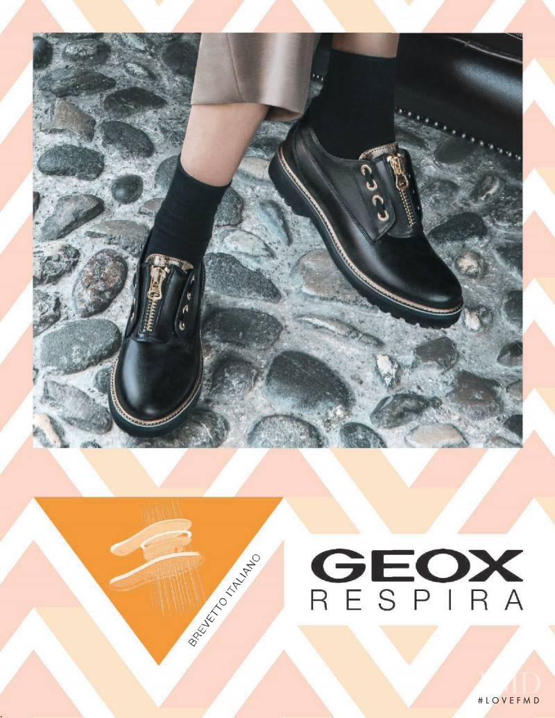 Geox Respira advertisement for Autumn/Winter 2018