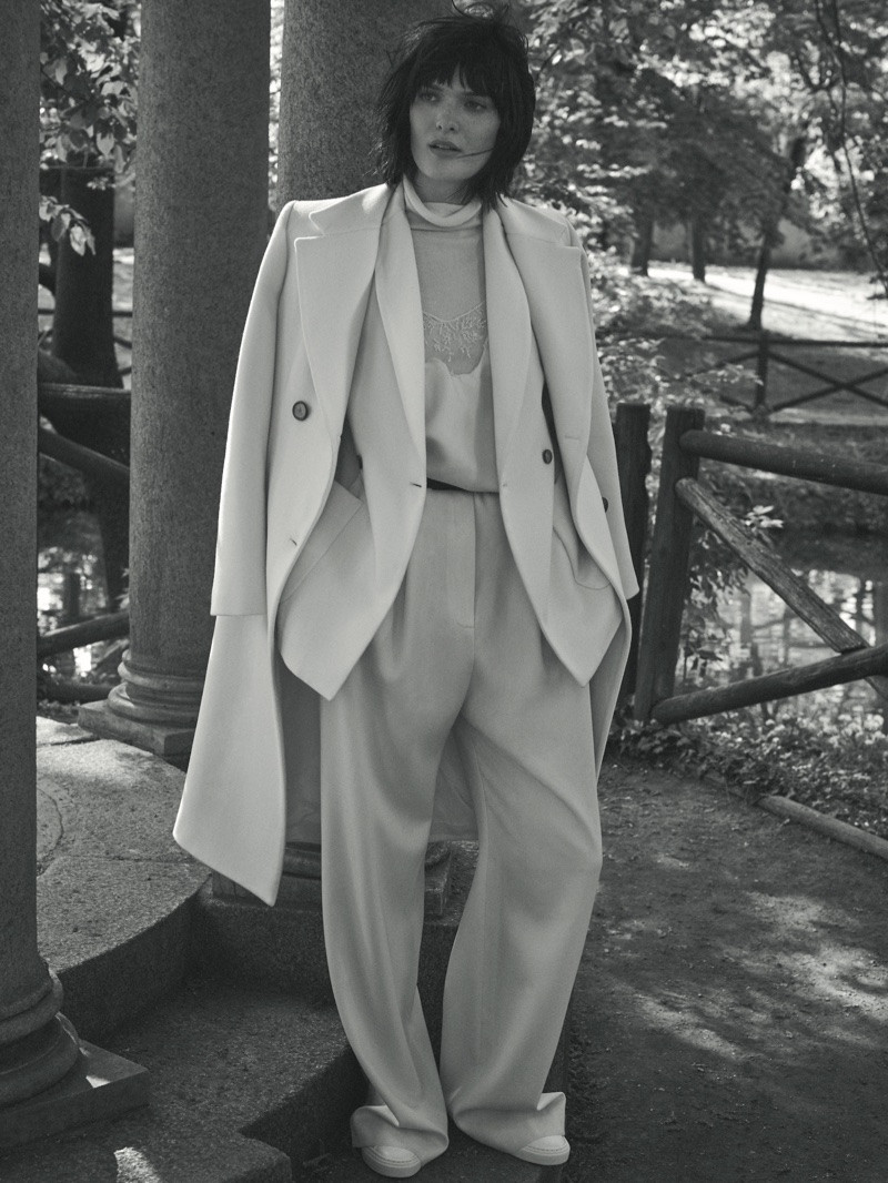 Sam Rollinson featured in  the Fabiana Filippi advertisement for Autumn/Winter 2018