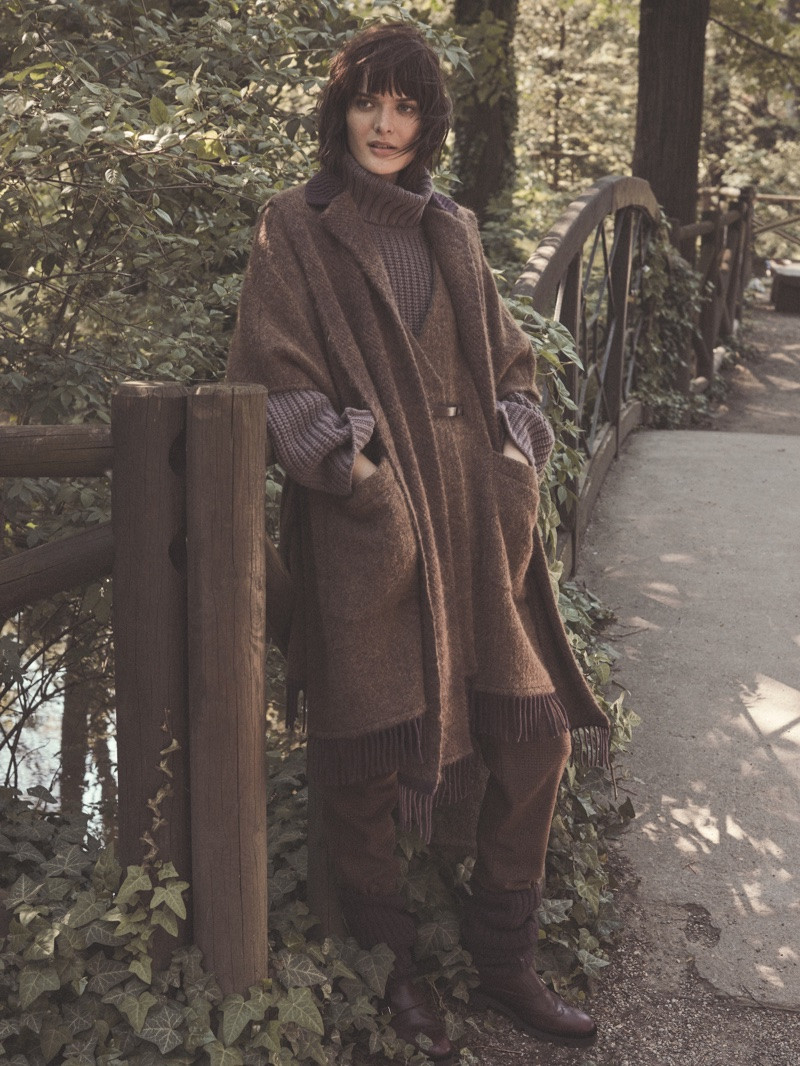 Sam Rollinson featured in  the Fabiana Filippi advertisement for Autumn/Winter 2018