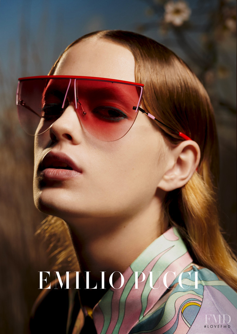 Kat Carter featured in  the Pucci Emilio Pucci F/W 2019 advertisement for Autumn/Winter 2019