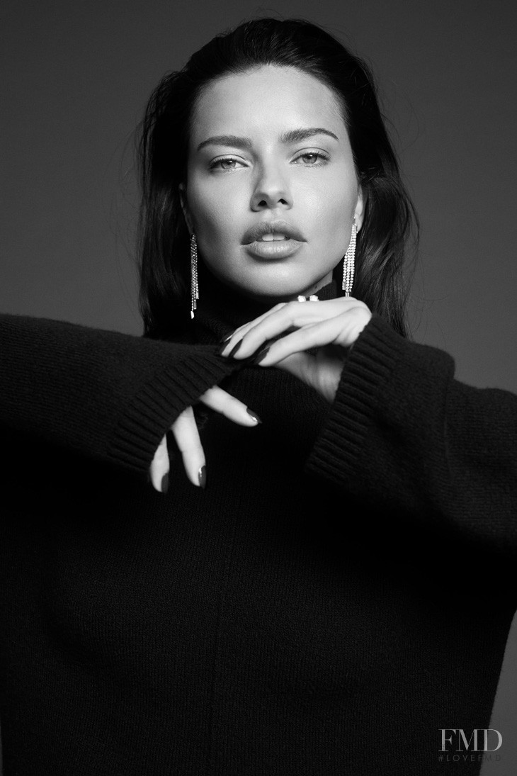 Adriana Lima featured in  the BCBG By Max Azria BCBG Max Azria Fall Winter 2019 advertisement for Autumn/Winter 2019