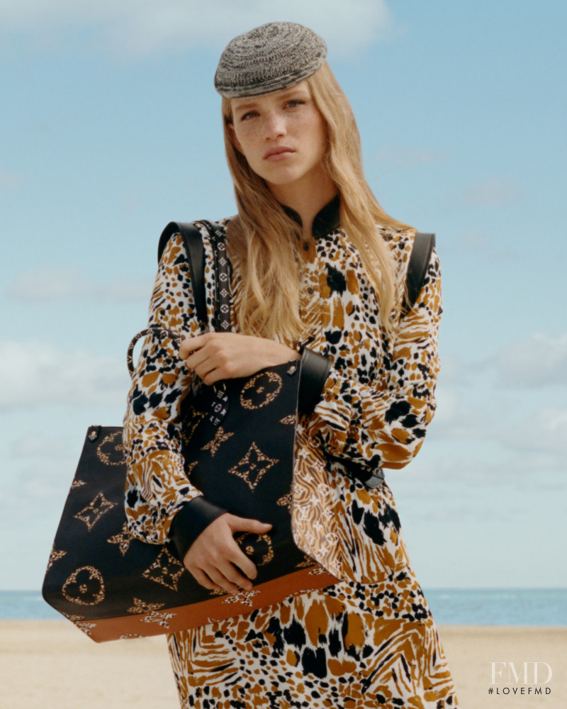 Rebecca Leigh Longendyke featured in  the Louis Vuitton Louis Vuitton Monogram Giant Fall 2019 advertisement for Fall 2019