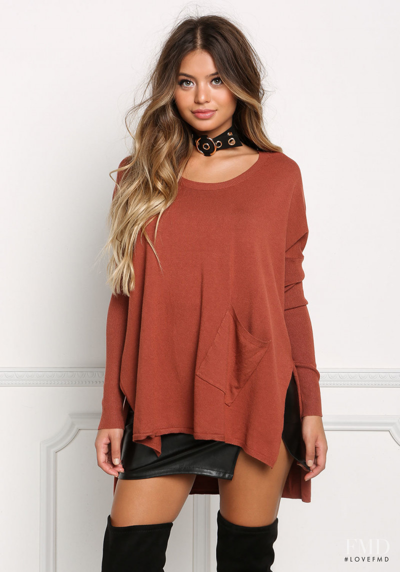 Sofia Jamora featured in  the Love Culture catalogue for Autumn/Winter 2016