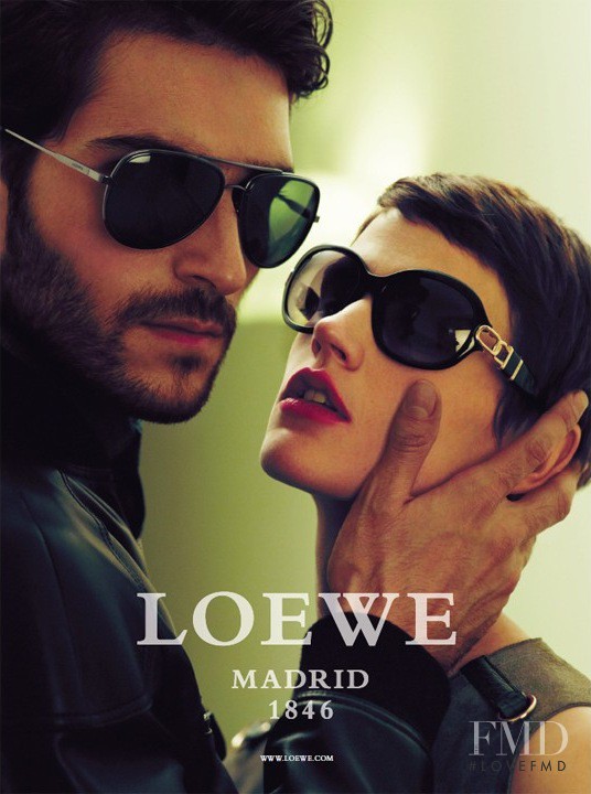 Saskia de Brauw featured in  the Loewe advertisement for Spring/Summer 2012