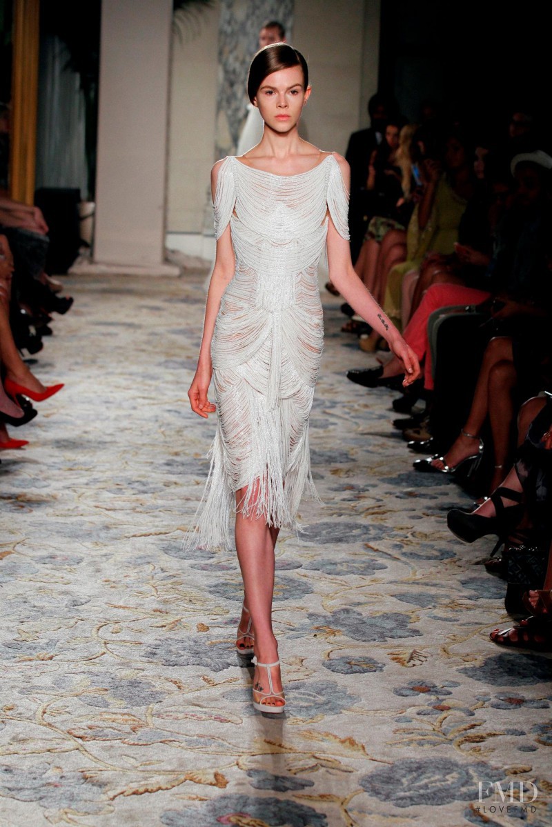 Ruby Jean Wilson featured in  the Marchesa fashion show for Spring/Summer 2012