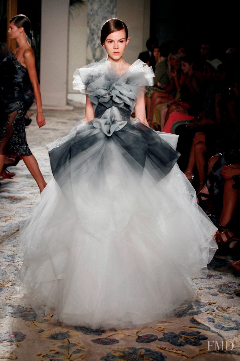 Ruby Jean Wilson featured in  the Marchesa fashion show for Spring/Summer 2012