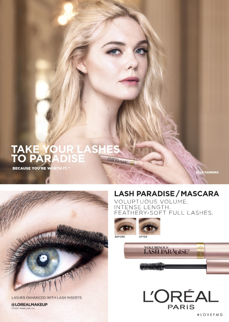 L\'Oreal Paris advertisement for Autumn/Winter 2019