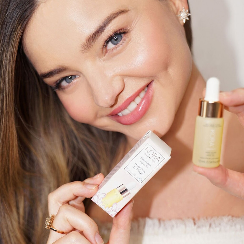 Miranda Kerr featured in  the Kora Organics advertisement for Autumn/Winter 2019