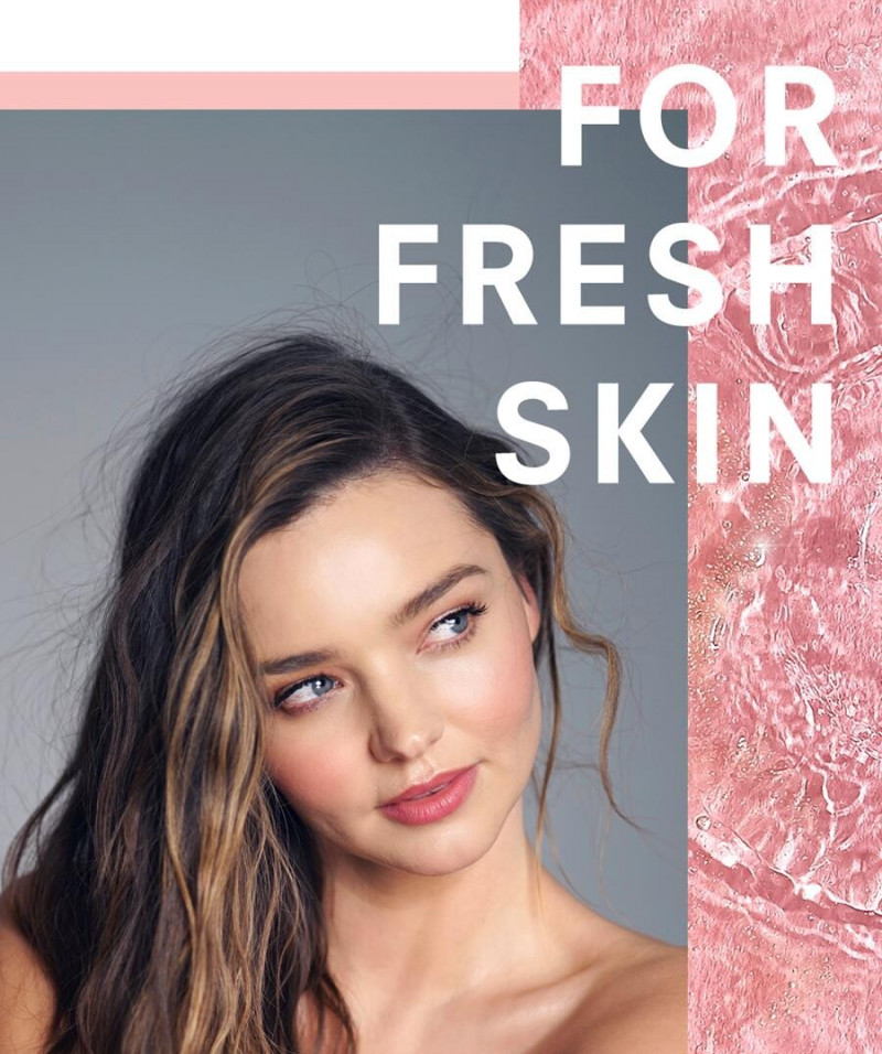 Miranda Kerr featured in  the Kora Organics advertisement for Autumn/Winter 2019