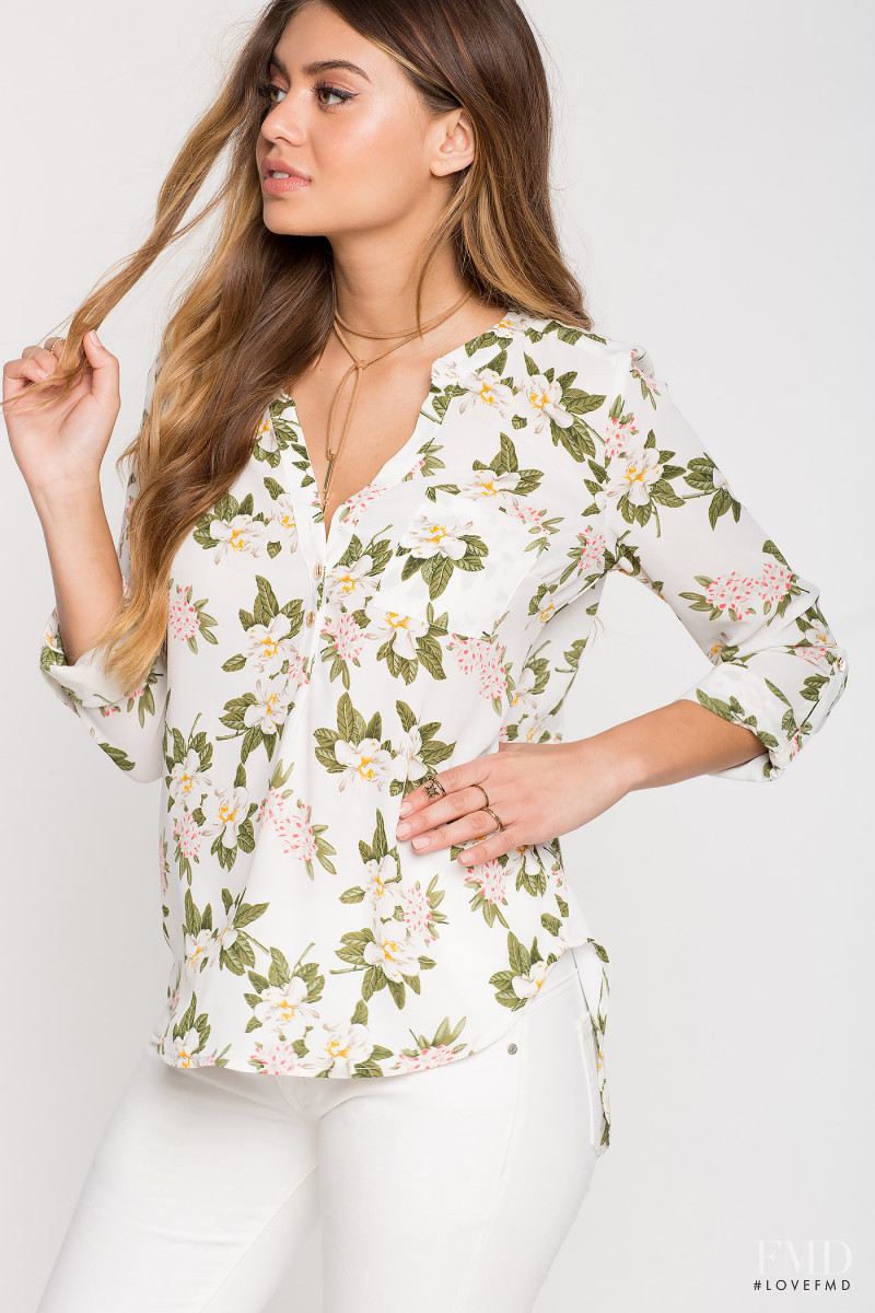 Sofia Jamora featured in  the A\'Gaci catalogue for Spring/Summer 2017