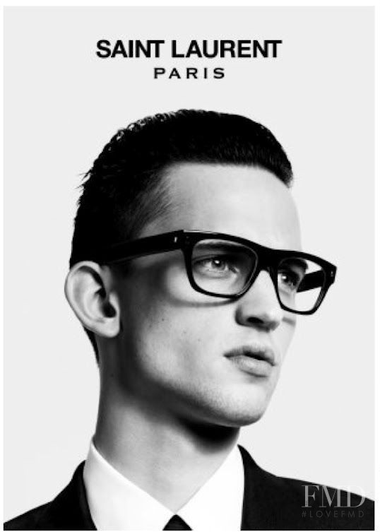 Saint Laurent Eyewear advertisement for Autumn/Winter 2012