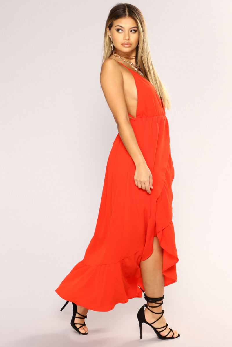 Sofia Jamora featured in  the Fashion Nova catalogue for Spring/Summer 2018
