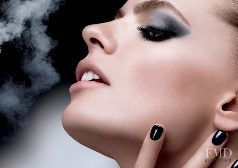 Julia Stegner featured in  the Maybelline advertisement for Autumn/Winter 2012