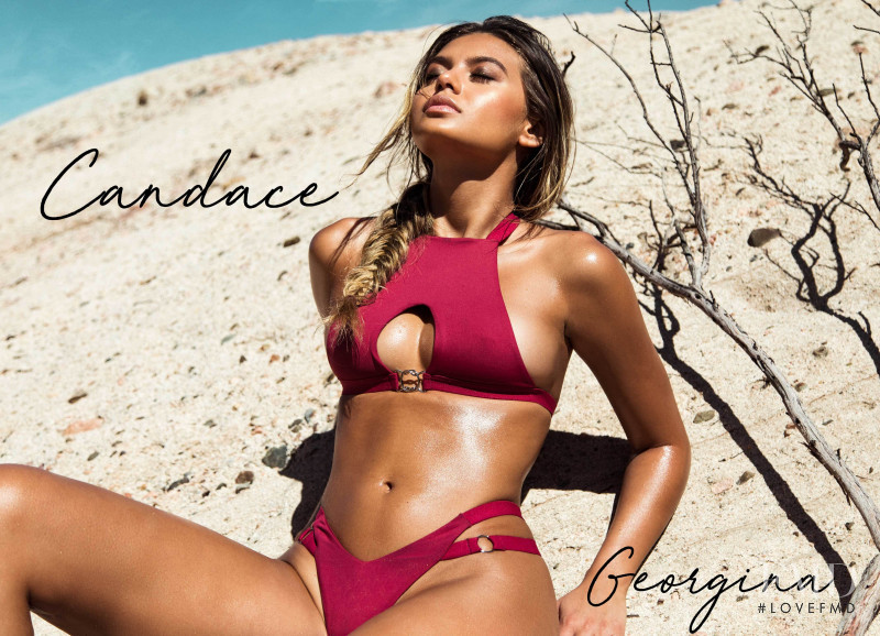 Sofia Jamora featured in  the One One Swimwear lookbook for Summer 2018