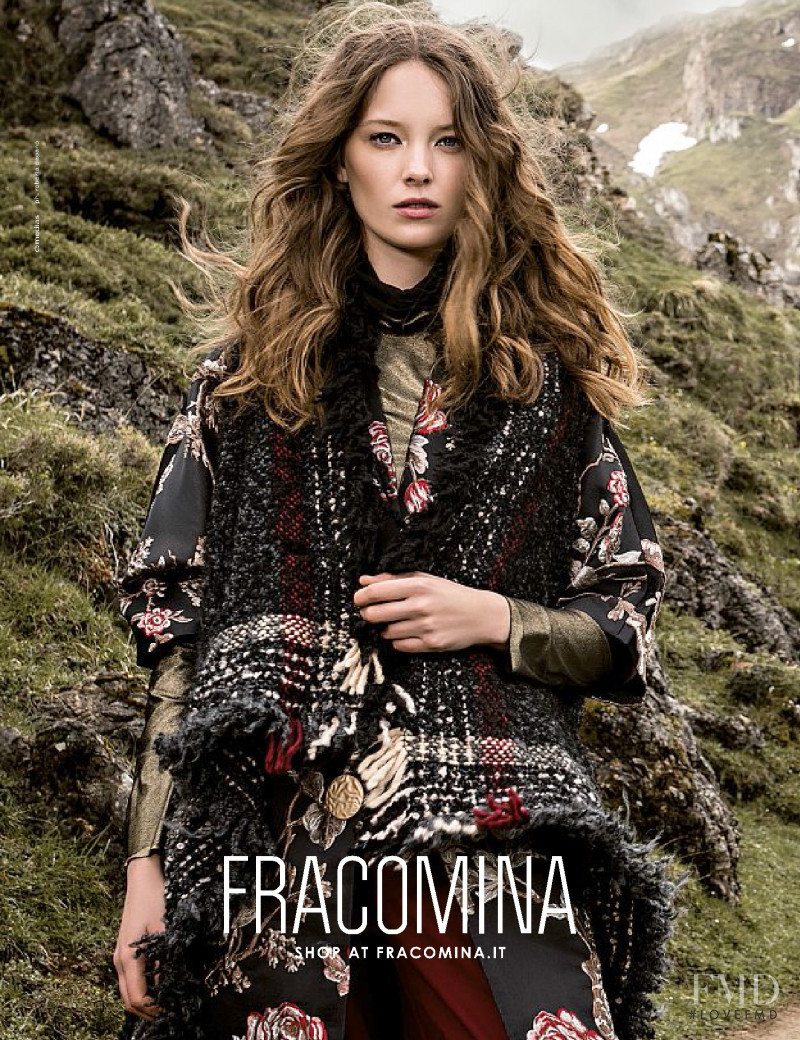 Fracomina advertisement for Autumn/Winter 2017