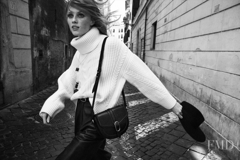 Rianne Van Rompaey featured in  the Massimo Dutti Massimo Dutti Secret Love Fall 2019 advertisement for Fall 2019
