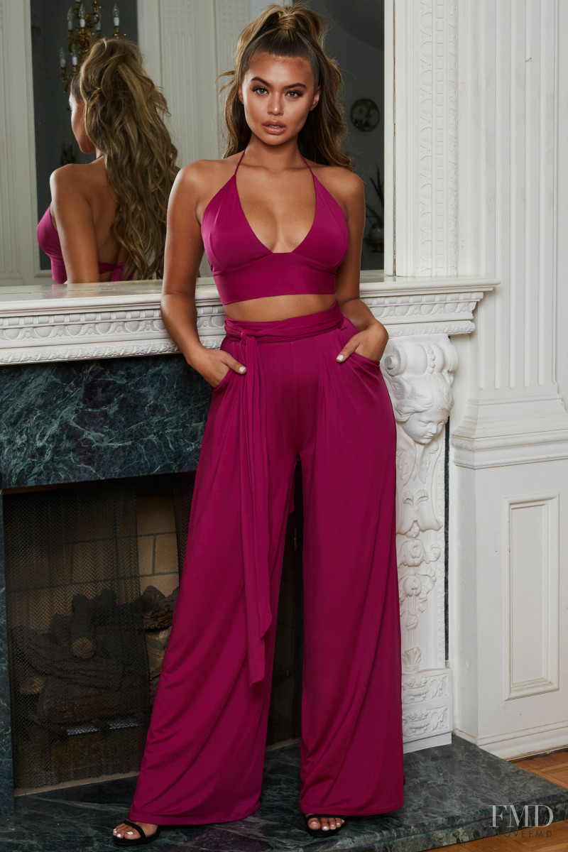 Sofia Jamora featured in  the Oh Polly catalogue for Spring/Summer 2019