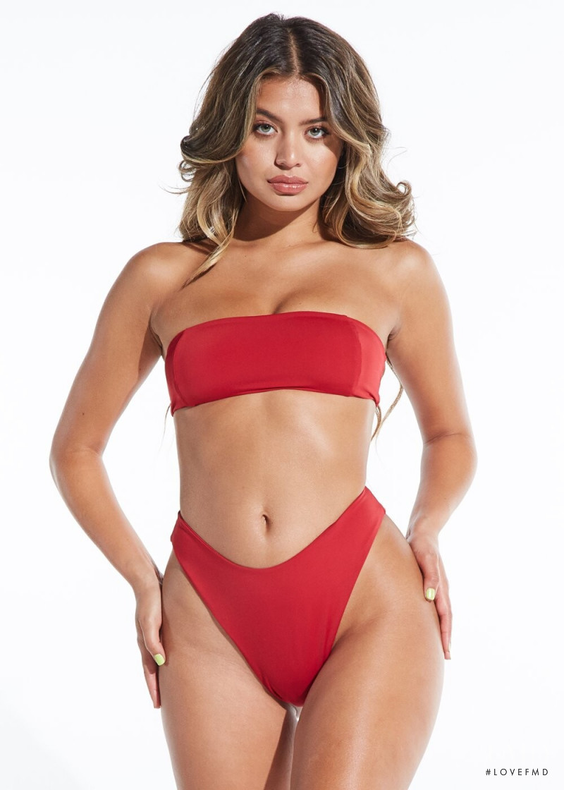 Sofia Jamora featured in  the LaLaLeo Swim catalogue for Summer 2019