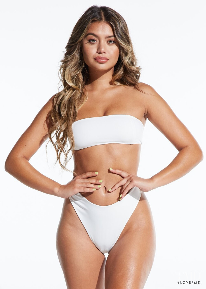 Sofia Jamora featured in  the LaLaLeo Swim catalogue for Summer 2019