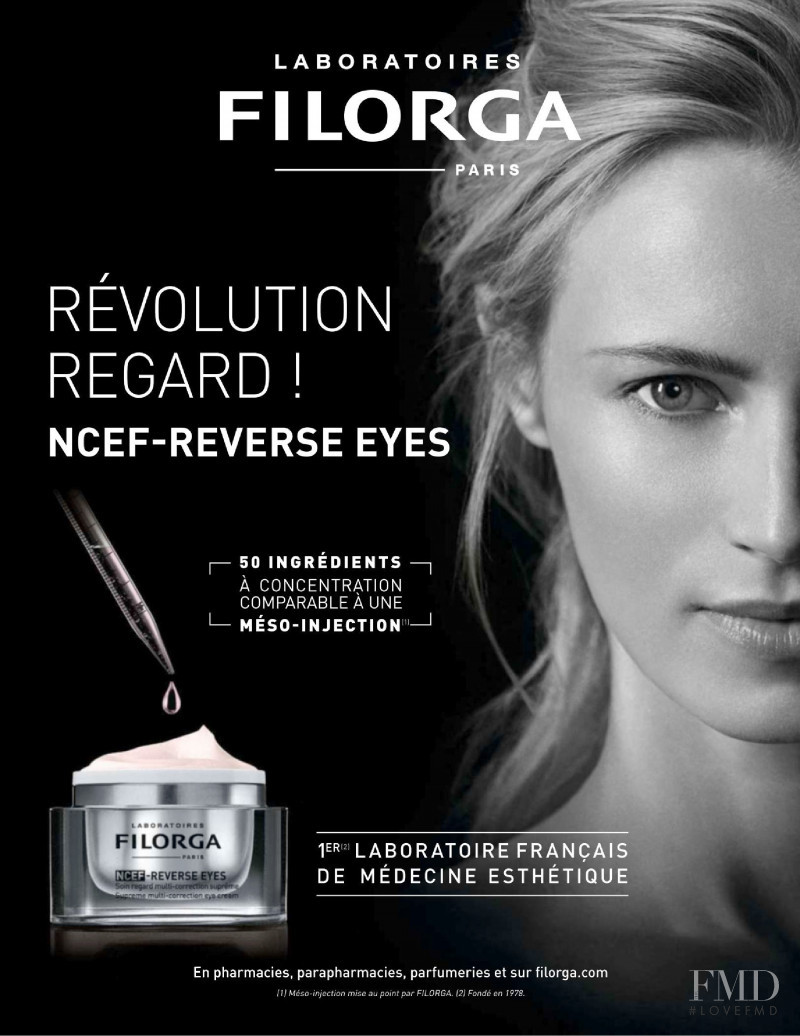 Filorga advertisement for Spring/Summer 2019