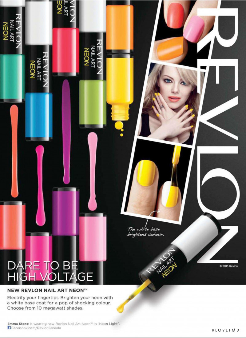 Revlon advertisement for Spring/Summer 2013