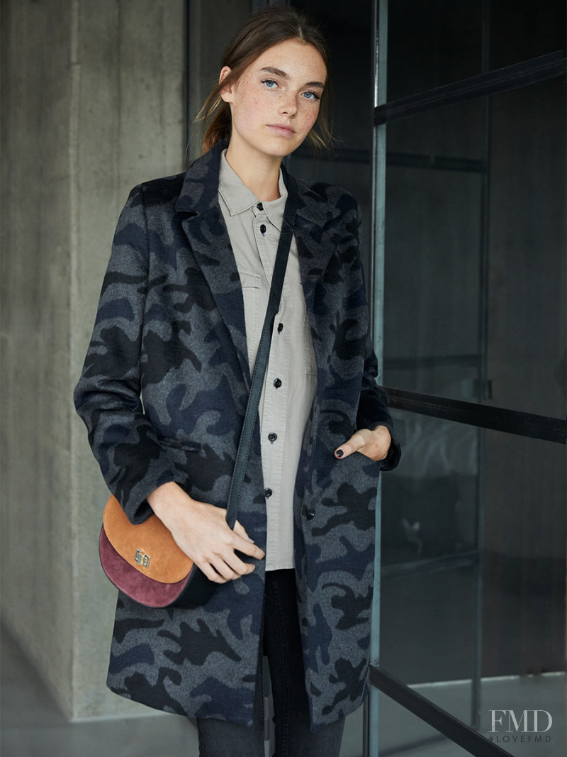 Celine Bethmann featured in  the About You catalogue for Autumn/Winter 2017