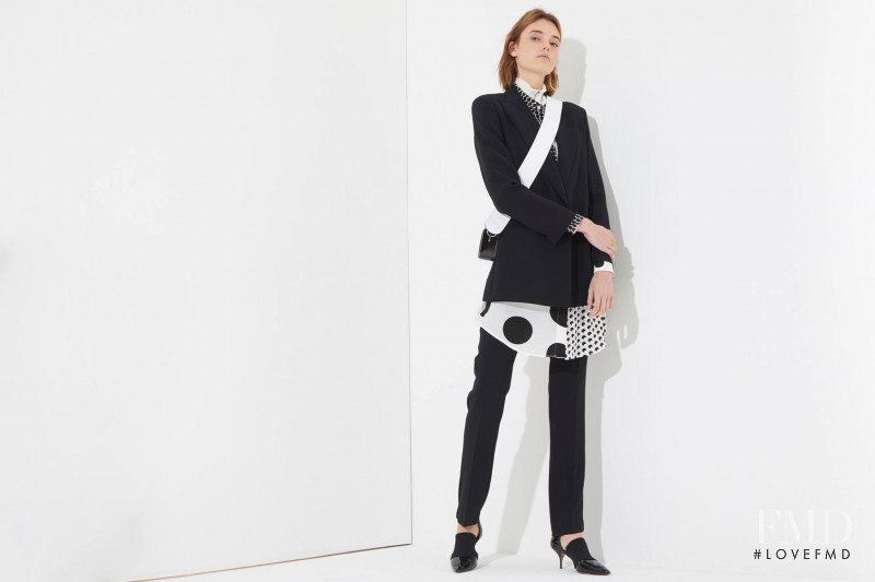 Celine Bethmann featured in  the Sportmax lookbook for Spring/Summer 2018