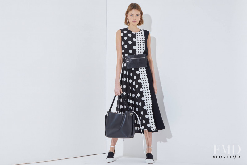 Celine Bethmann featured in  the Sportmax lookbook for Spring/Summer 2018