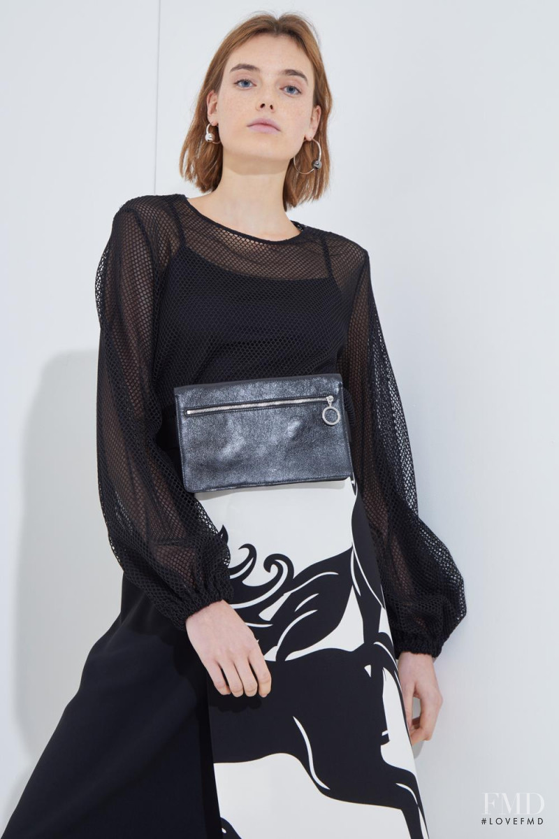 Celine Bethmann featured in  the Sportmax lookbook for Spring/Summer 2018