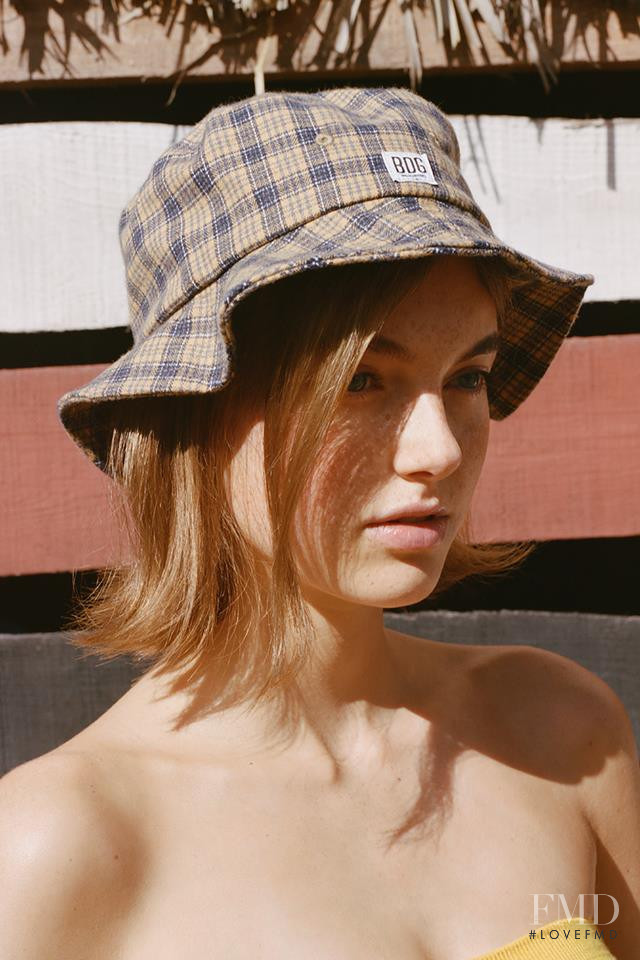 Celine Bethmann featured in  the Urban Outfitters advertisement for Spring/Summer 2018