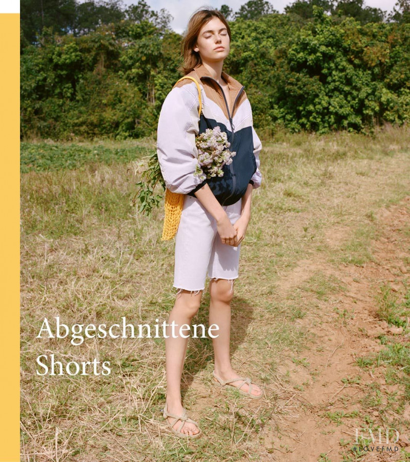 Celine Bethmann featured in  the Urban Outfitters advertisement for Spring/Summer 2018