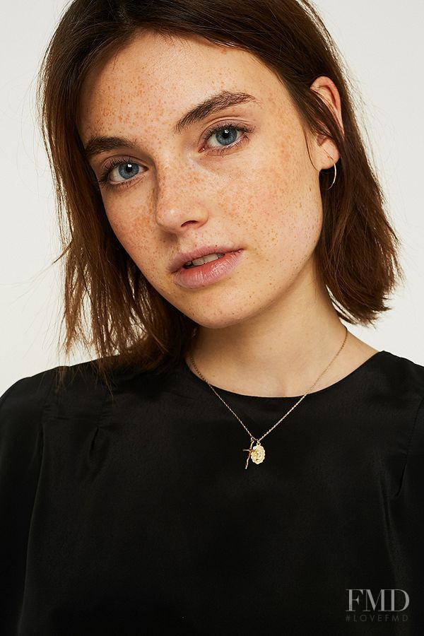 Celine Bethmann featured in  the Urban Outfitters catalogue for Spring/Summer 2018