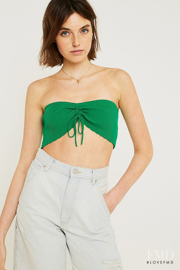 Celine Bethmann featured in  the Urban Outfitters catalogue for Spring/Summer 2018