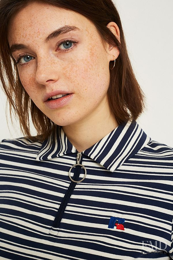 Celine Bethmann featured in  the Urban Outfitters catalogue for Spring/Summer 2018