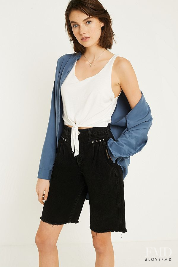 Celine Bethmann featured in  the Urban Outfitters catalogue for Spring/Summer 2018