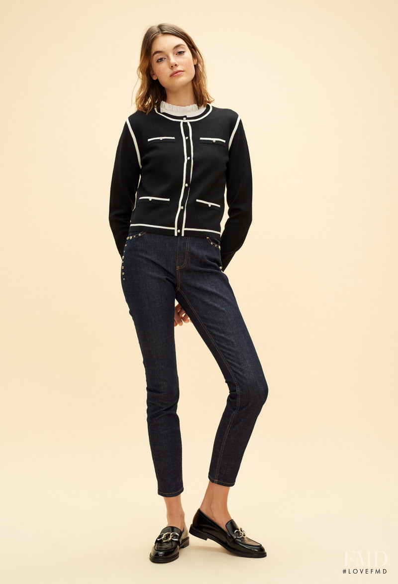 Celine Bethmann featured in  the Claudie Pierlot catalogue for Autumn/Winter 2018