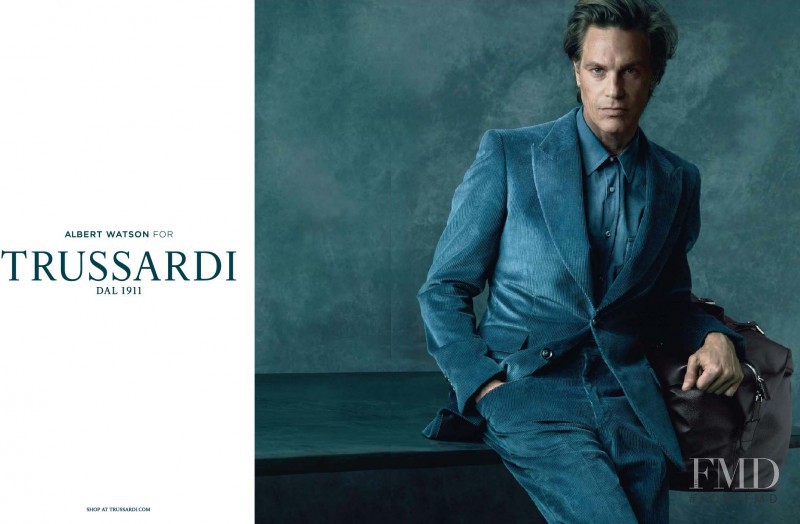 Trussardi 1911 advertisement for Autumn/Winter 2012