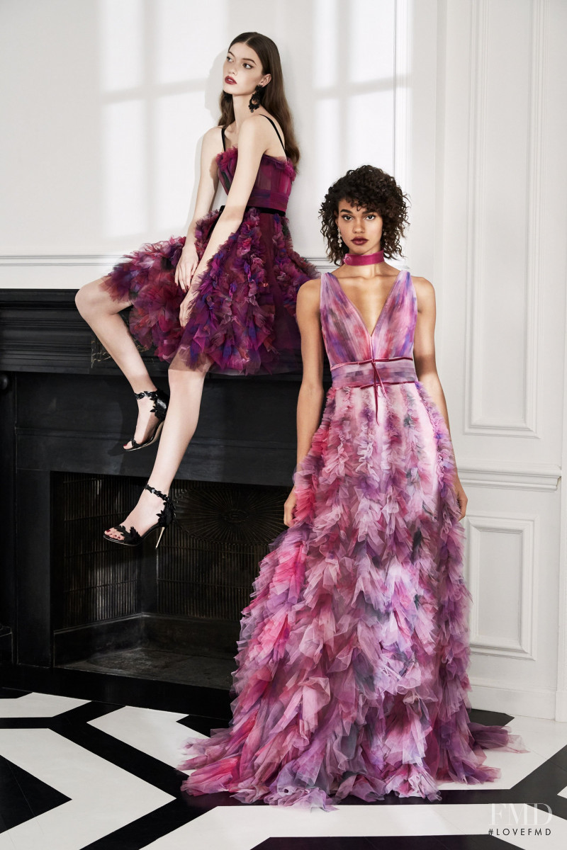 Marchesa Notte lookbook for Fall 2019