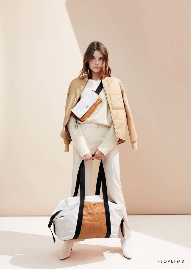 Celine Bethmann featured in  the Bree advertisement for Autumn/Winter 2019