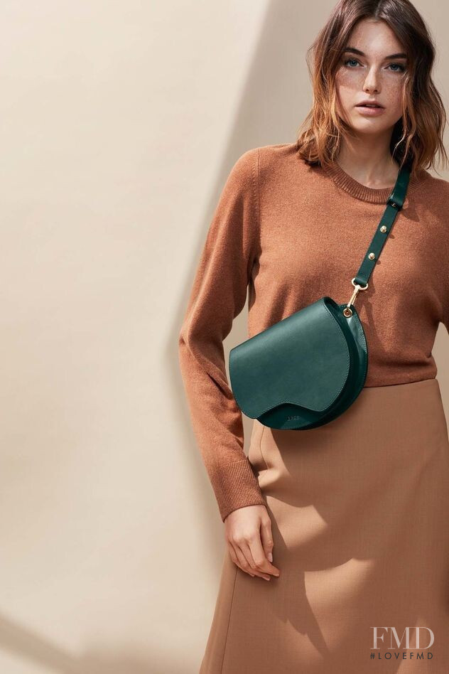 Celine Bethmann featured in  the Bree advertisement for Autumn/Winter 2019