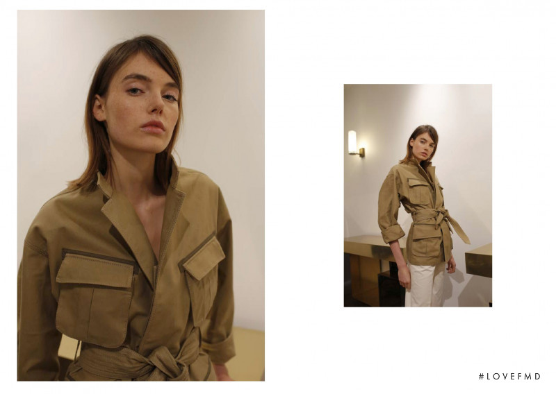 Celine Bethmann featured in  the Society Room lookbook for Spring/Summer 2019