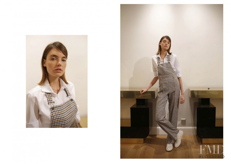 Celine Bethmann featured in  the Society Room lookbook for Spring/Summer 2019